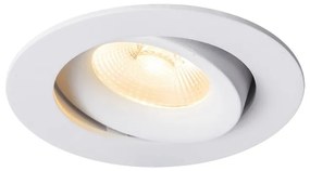 Spot incastrabil baie directionabil LED IP44 Aliki White