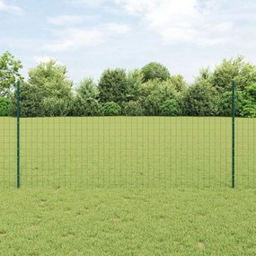 vidaXL Set gard Set de 2 Verde Polietilenă 25 x 1.2 m Durabil