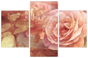 Tablou cu trandafir (90x60 cm)