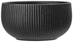 Bol din gresie ceramică Bloomingville Neri, ø 14,5 cm, negru