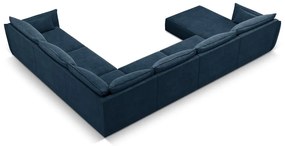 Colțar albastru închis (pe partea dreaptă) Vanda – Mazzini Sofas