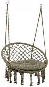 Hamac suspendat, rotund, verde, 80x130 cm,Javier, Yes