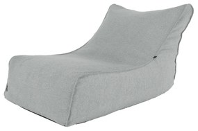 Fotoliu tip sac, material textil gri deschis, EGALEO