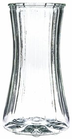 Vază de sticlă Olge, transparentă, 12,5 x 23,5 cm