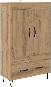 vidaXL Bufet Stejar Artizanal 69,5 x 31 x 115 cm Lemn compozit