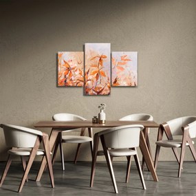 Tablou - Flori pictate (90x60 cm)
