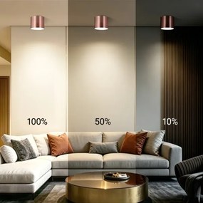 Immax NEO 07320L - Plafonieră LED reglabilă RONDATE 32W/230V 16,5 cm Wi-Fi Tuya roz