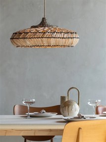 Lustra boho style Rinjani 60x29cm natural, M