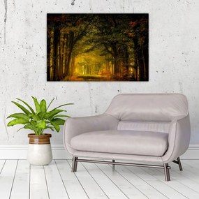 Tablou cu pădure (90x60 cm)
