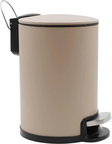 Coș de gunoi de baie cu închidere moale, 3 l, METALINE