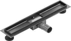 Mexen Flat corp de scurgere liniară 60 cm, gri gun periat - 1E15060