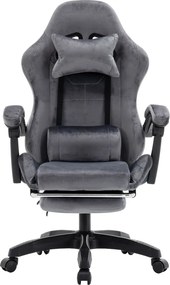Scaun de birou/gaming, gri, LOPES