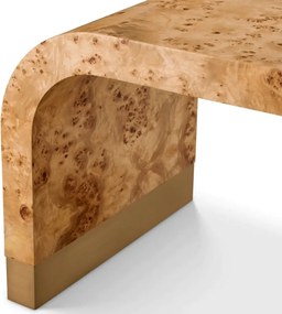 Masuta design LUX, Furnir Burl Mappa, Maro, Quinton