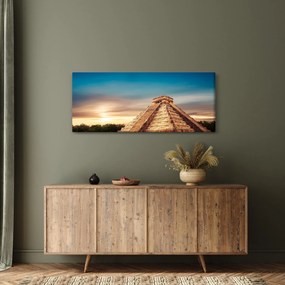 Tablou - Monumente renumite maiașe (120x50 cm)