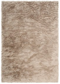 Covor Home affaire Valeria, blana artificiala, taupe, 60/90 cm