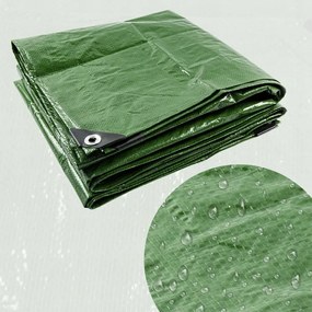 Prelată verde-argintie rezistentă la îngheţ 10m x 12m