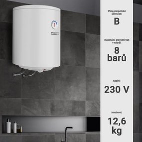 AQUAMARIN Încălzitor electric de apă 30L, 1,5 kW