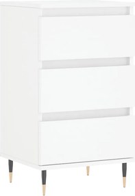 vidaXL Dulap, alb, 40x35x70 cm, lemn prelucrat
