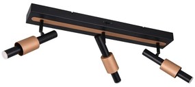 Spot negru-bronz LED 20,5x63 cm Ikaris – Trio Select