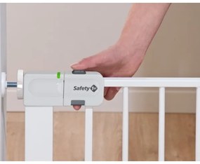 Safety 1st - Barieră de siguranță AUTO CLOSE albă