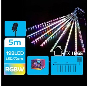 Instalație LED solară de Crăciun Aigostar 192xLED/8m IP65 multicolor