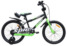 Bicicleta pentru copii NOVOKIDS™ Splend'Or Boom PRO Edition, Cu bidon pentru apa, Roti 20" inch, Maxim 50 kg, Cadru din otel, Roti ajutatoare