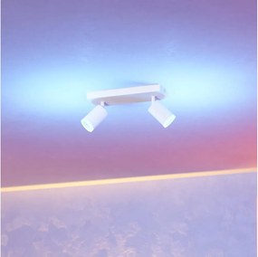 Eglo 901943 - Spot LED RGBW reglabil MELITELLO-Z 2xLED/3,7W/230V alb