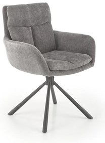 Scaun de bucaterie Leary, gri