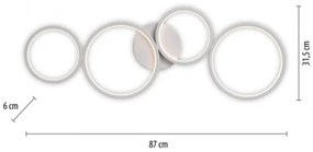 Plafonieră LED dimabilă Paul Neuhaus 6183-16 KIRINGE LED/26W/230V