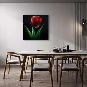 Tablou floarea lalelei în noapte