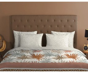 Lenjerie de pat alb/gri deschis din bumbac 140x200 cm – Good Morning