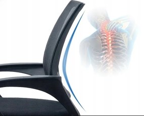 Scaun de birou negru JETTA