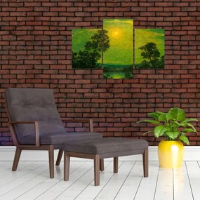 Tablou - Imitator of Ralph Albert Blakelock, Moonlight, reproducere (90x60 cm)