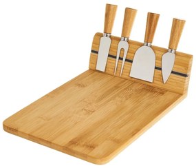 Tocător platou și cuțite pentru servit brânzeturi 20x30 cm – Casa Selección