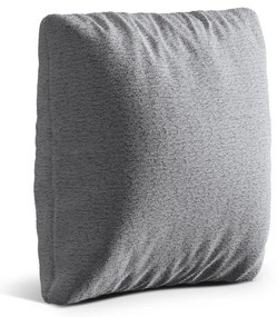 Pernă pentru canapea gri deschis cu tapițerie din țesătură bouclé Kemi – Cosmopolitan Design