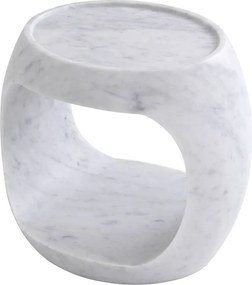 Masuta laterala design LUX Clipper low, alb 114856 HZ