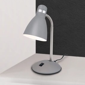 Orion - Lampă de birou SCHOOL 1xE27/40W/230V gri/crom mat