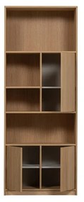 Bibliotecă modulară cu aspect de lemn de stejar 77x199 cm Modulair – vtwonen