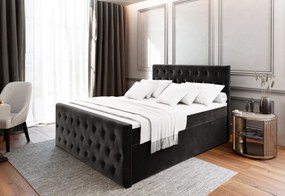 Supermobel Pat tapitat boxspring FONDI, 160x200, casaSLANTa 16