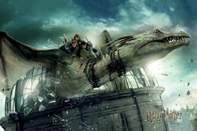 XXL Poster Harry Potter - Dragon ironbelly, (120 x 80 cm)