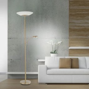 Lampadar LED dimabil Paul Neuhaus ALFRED 1xLED/28W/230V+1xLED/4W/230V alamă