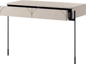 Consolă cu două sertare Sonatia 100 cm - cașmir