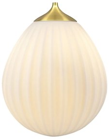 Abajur alb/auriu ø 27 cm Around the World Medium – UMAGE