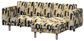 Husă pentru canapeaua Norsborg cu 3 locuri și șezlong Norsborg