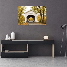 Tablou cu podul în Oregon (90x60 cm)