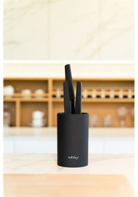 Suport pentru cuțite Vialli Design Universal, negru