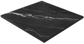 Rea Magnum cadita de dus patrata x90 cm negru REA-K7008