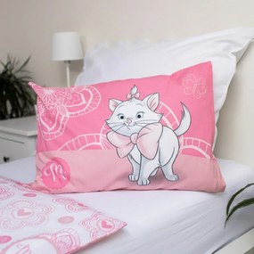 Lenjerie de pat pentru copii Marie Cat 02 din bumbac, 100 x 135 cm, 40 x 60 cm