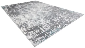 Covor CORE W9782 - structural, două niveluri de lână, fildeş / gri
