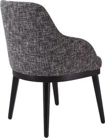 Scaun design LUX Costa, Cambon black